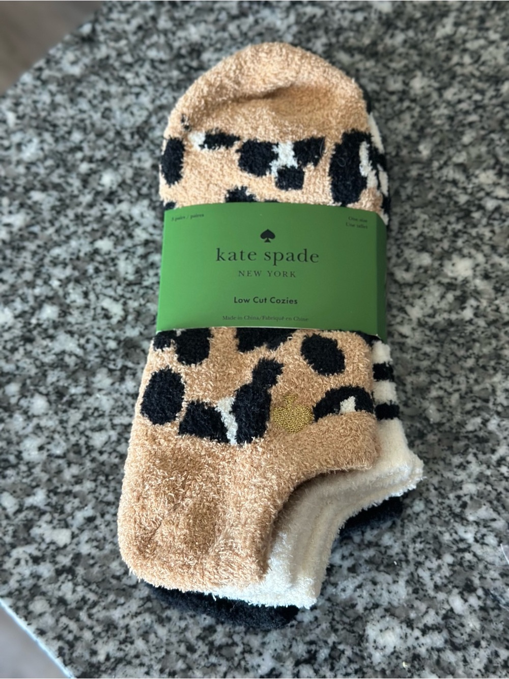 Kate Spade Low Cut Cozies - 3
Pack
